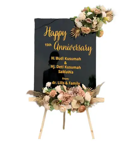 Papan Bunga Akrilik Medowo